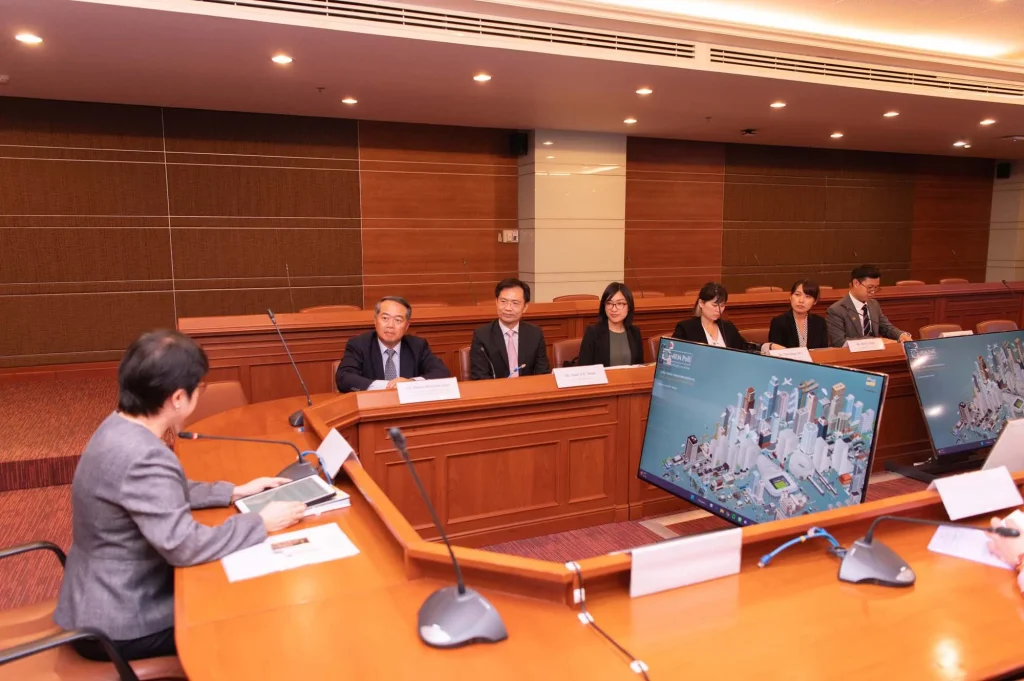 คณะศึกษาดูงานจากสำนักงานเศรษฐกิจฯ ไทเป ประจำประเทศไทย เยี่ยมชมนิด้าโพล