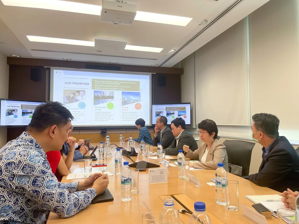 NIDA เยือน Singapore Management University (SMU) สาธารณรัฐสิงคโปร์