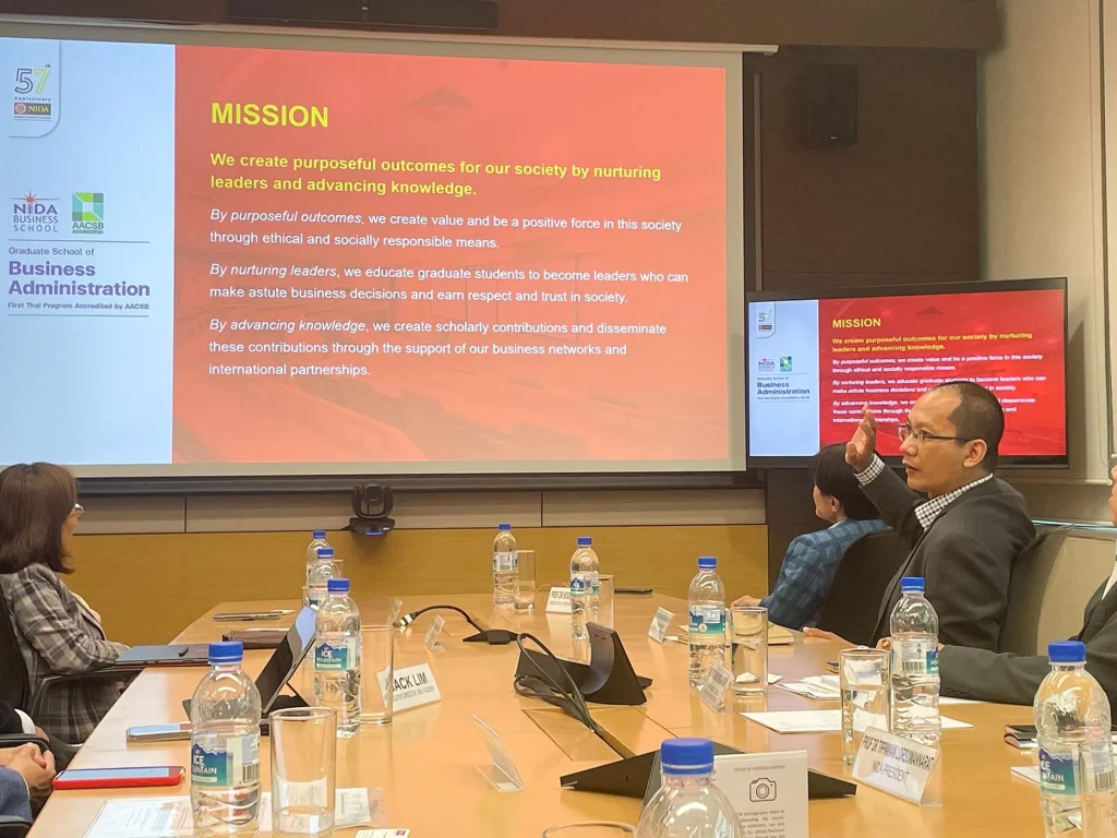 NIDA เยือน Singapore Management University (SMU) สาธารณรัฐสิงคโปร์
