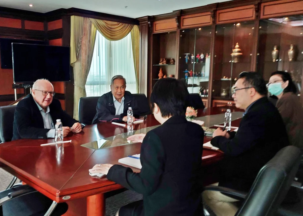 ประชุมหารือความร่วมมือทางวิชาการกับ Australian National University (ANU)