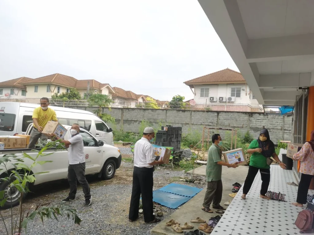 โครงการแบ่งปันของเหลือใช้ให้ชุมชน ปี 2565 ครั้งที่ 2 ชุมชนสมัญญาอุทิศ เขตบึงกุ่ม