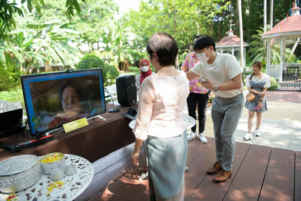 ‘นิด้า’ ร่วมสืบสานประเพณีสงกรานต์ ประจำปี 2566