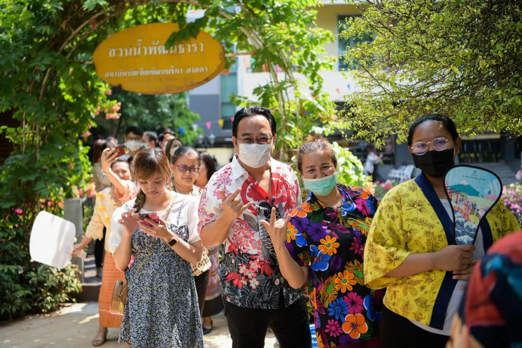 ‘นิด้า’ ร่วมสืบสานประเพณีสงกรานต์ ประจำปี 2566