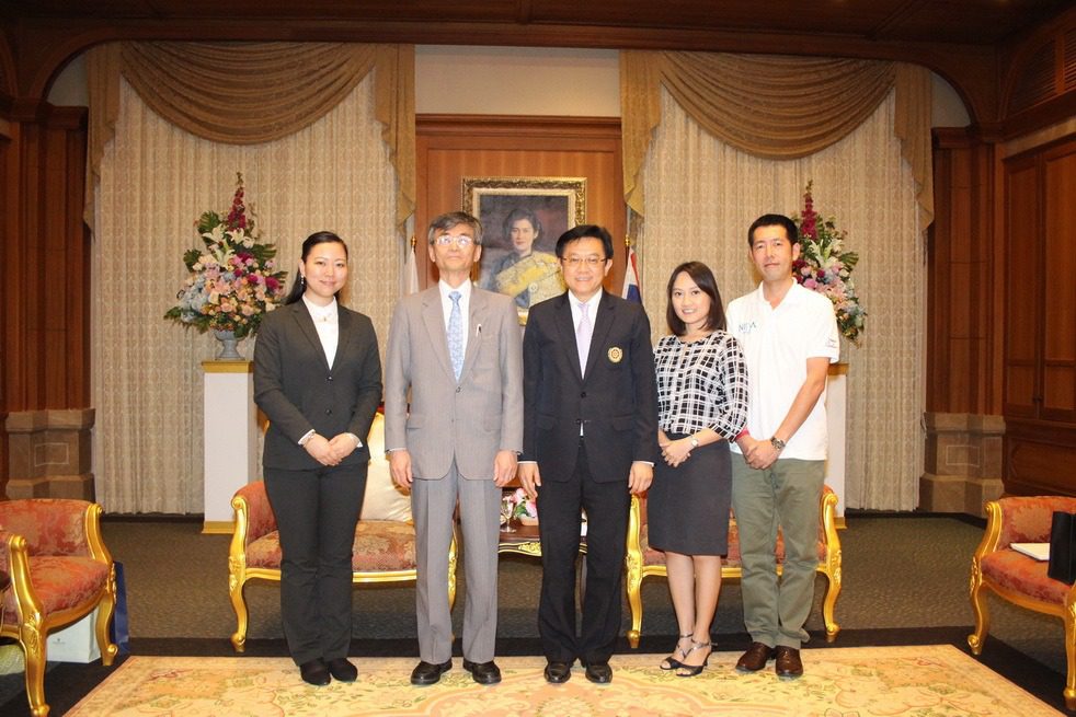 590122 01 11zon National Graduate Institute of Policy Studies (GRIPS) เยือนสถาบัน