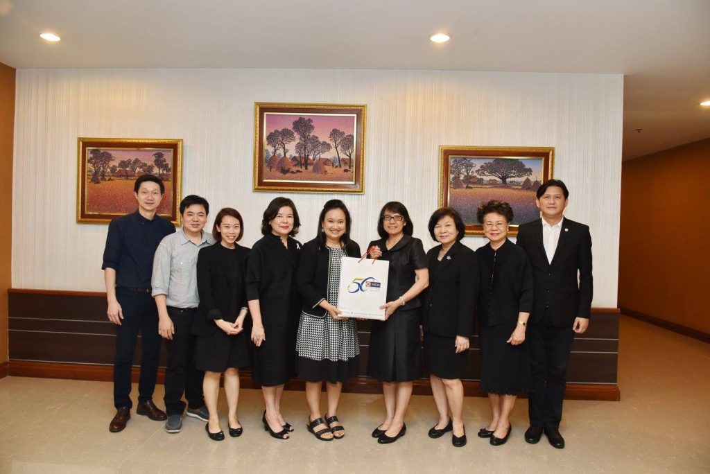 คณะนิเทศศาสตร์ จุฬาลงกรณ์มหาวิทยาลัย เยี่ยมชมสถาบัน