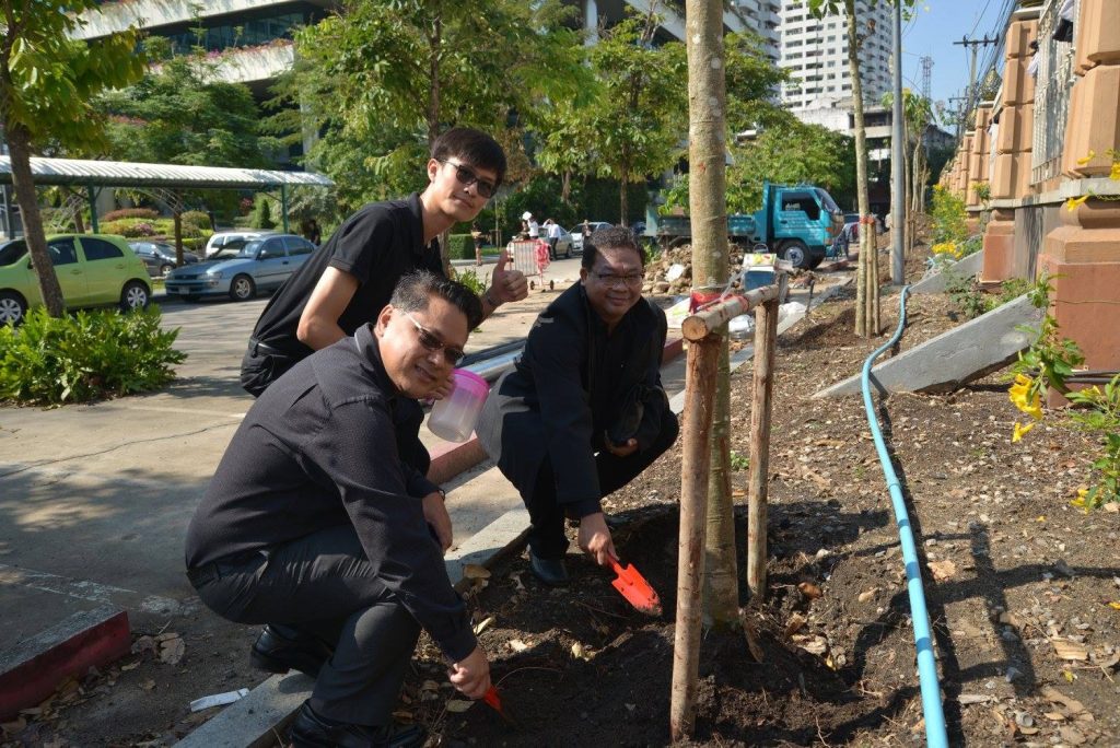พิธีปลูกต้นราชพฤกษ์ จำนวน 89 ต้น