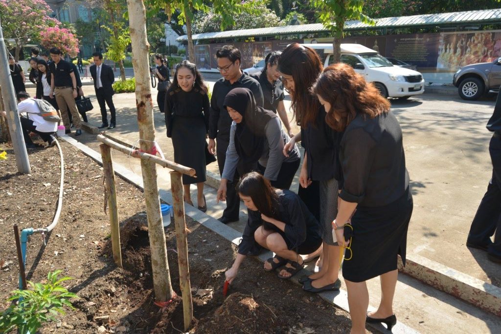 พิธีปลูกต้นราชพฤกษ์ จำนวน 89 ต้น