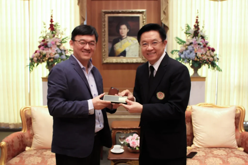 Fo Guang University สาธารณรัฐจีน (ไต้หวัน) พบปะหารือผู้บริหารสถาบัน