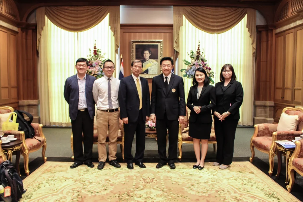 Fo Guang University สาธารณรัฐจีน (ไต้หวัน) พบปะหารือผู้บริหารสถาบัน