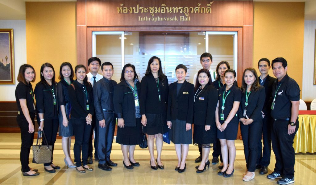 ธนาคารเพื่อการเกษตรและสหกรณ์การเกษตร (ธ.ก.ส.) เข้าศึกษาดูงาน “นิด้าโพล”