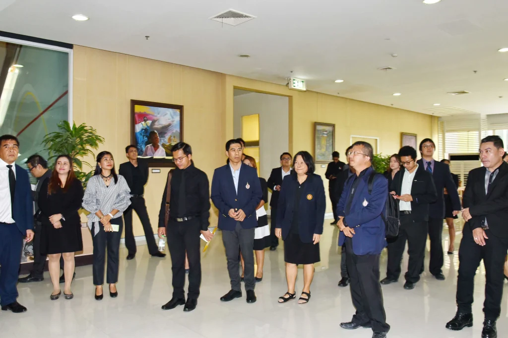 600712 16 scaled คณะผู้บริหารและบุคลากร มหาวิทยาลัยวลัยลักษณ์ เยี่ยมชมสถาบัน