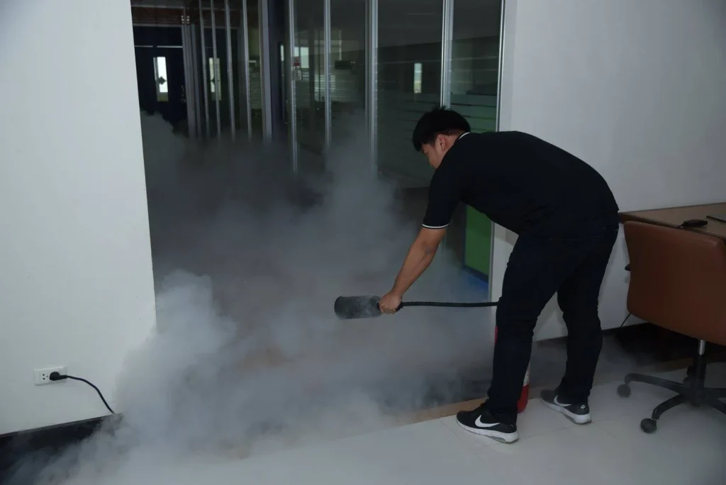 ฝึกซ้อมอพยพหนีไฟและแผ่นดินไหว ประจำปี 2560