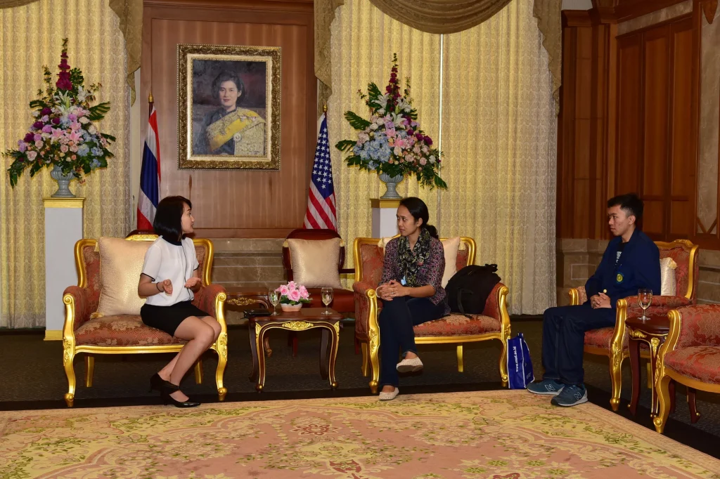 International Student Corps, Udayana University เยือนสถาบัน