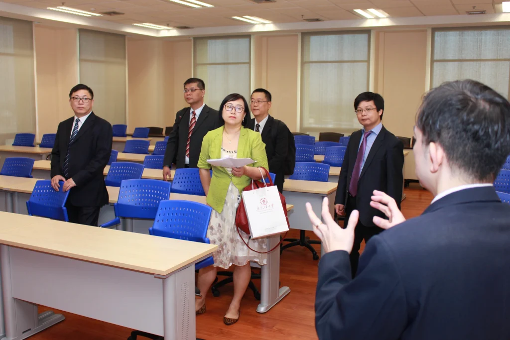 Guangdong University of Technology เยือนสถาบัน
