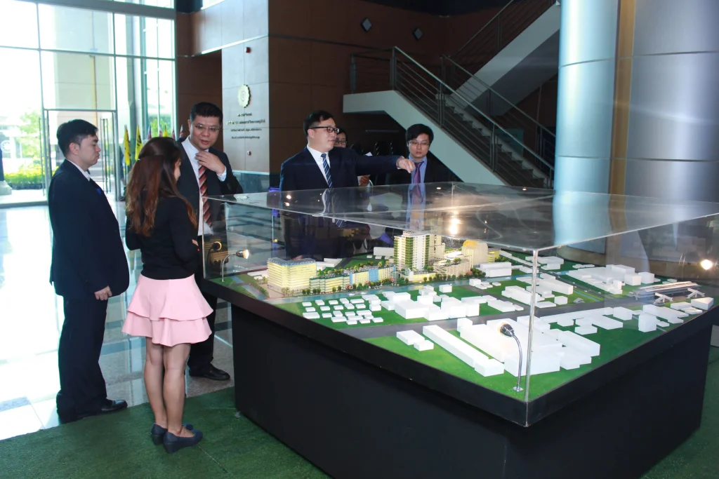 Guangdong University of Technology เยือนสถาบัน