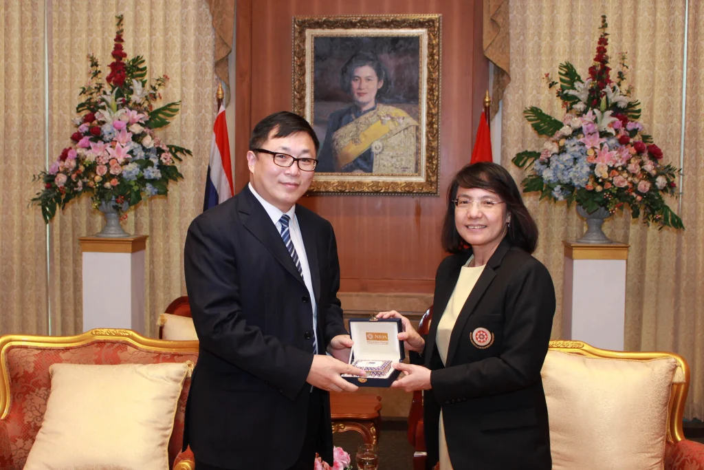 Guangdong University of Technology เยือนสถาบัน