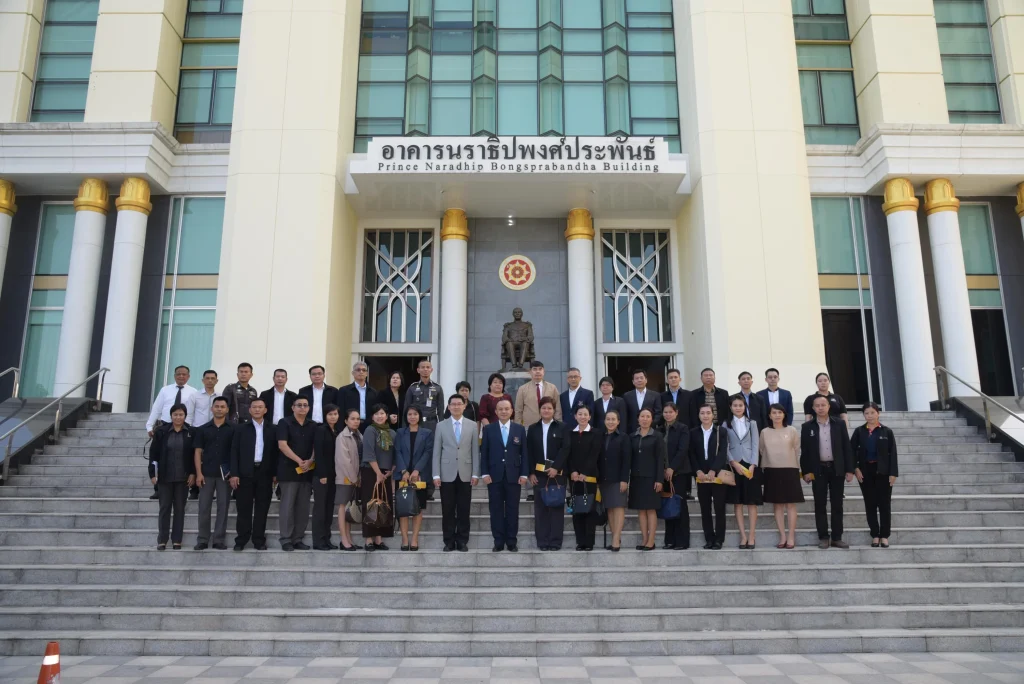 คณะผู้บริหารโรงเรียนนายร้อยตำรวจ ดูงานและเยี่ยมชมสถาบัน