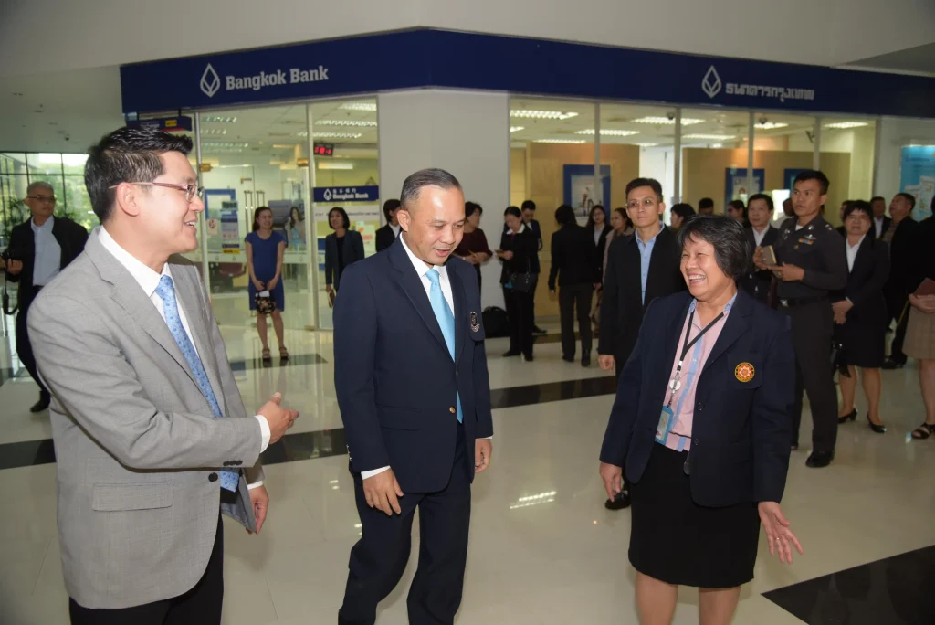 คณะผู้บริหารโรงเรียนนายร้อยตำรวจ ดูงานและเยี่ยมชมสถาบัน