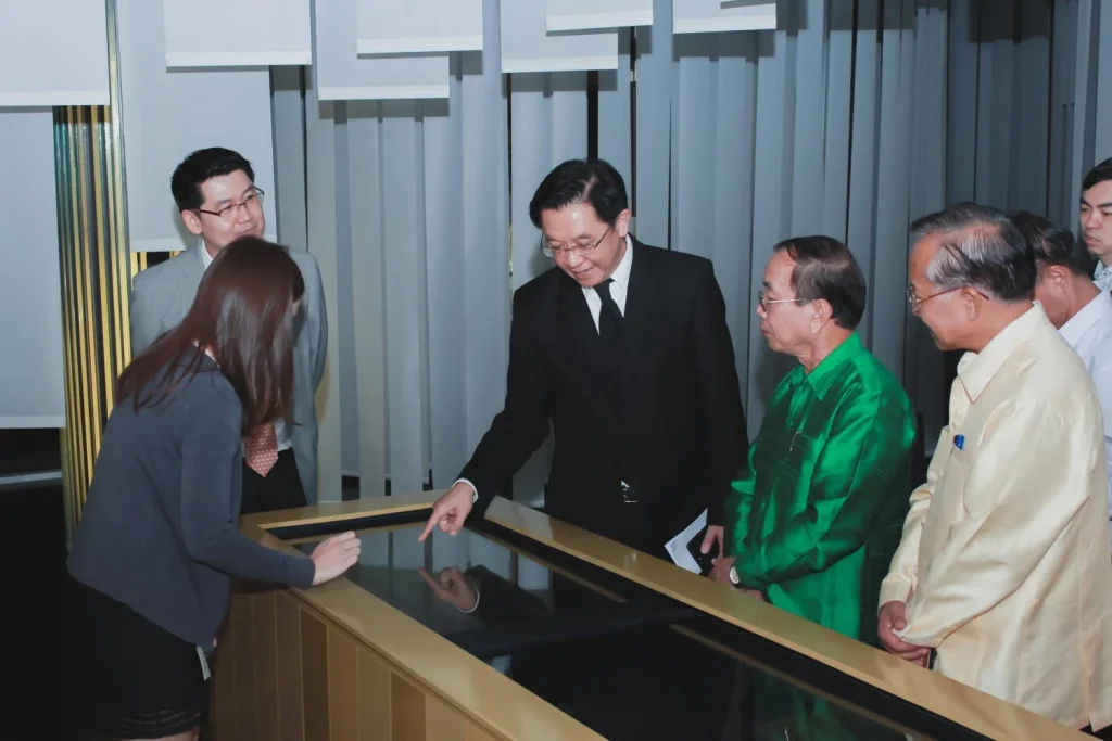 601228 08 สถานเอกอัครราชทูต สาธารณรัฐประชาธิปไตยประชาชนลาว เยือนสถาบัน