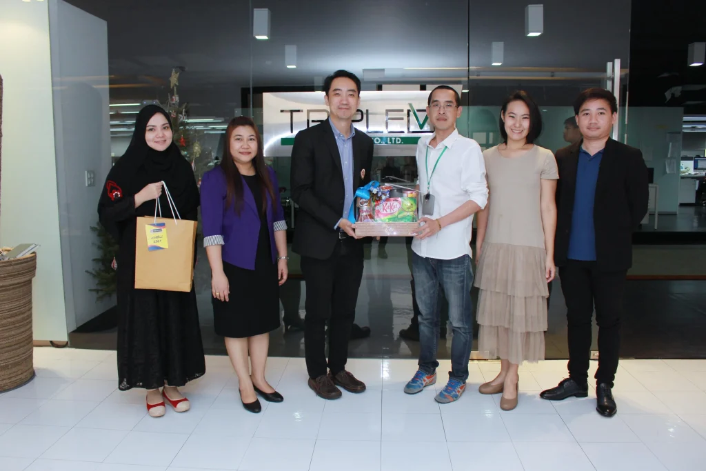 มอบกระเช้าสวัสดีปีใหม่ประจำปี 2561 แก่สื่อมวลชน