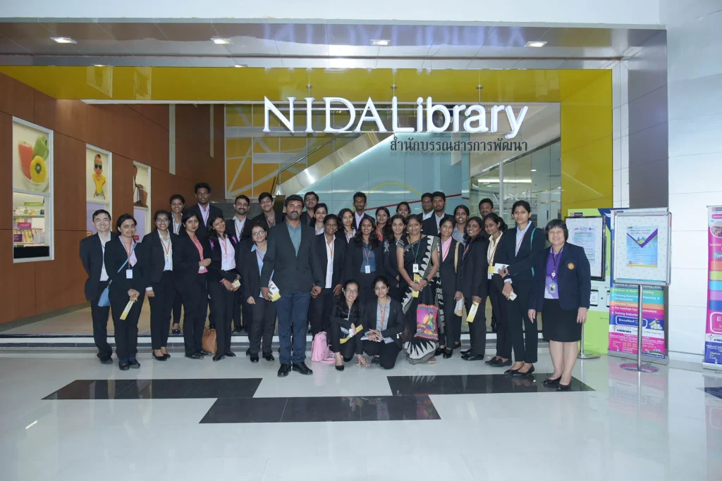 D.G. Vaishnav College (DG VC) เยือนสถาบัน