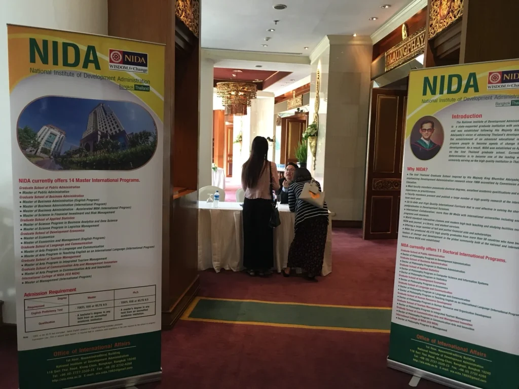 610226 08 NIDA 1st International Education Road Show ณ สาธารณรัฐแห่งสหภาพเมียนมา