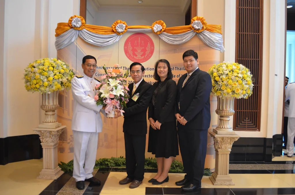 610409 01 แสดงความยินดีเนื่องในวาระศาลรัฐธรรมนูญครบรอบ 20 ปี