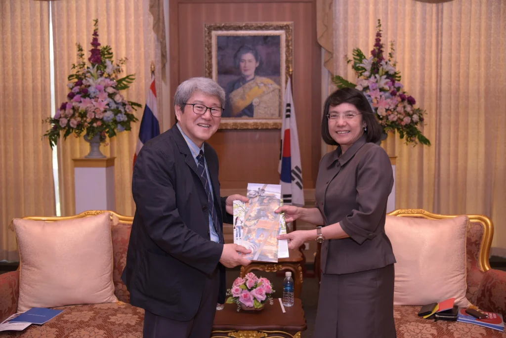 Handong Global Universiy สาธารณรัฐเกาหลี เดินทางเยือนสถาบัน