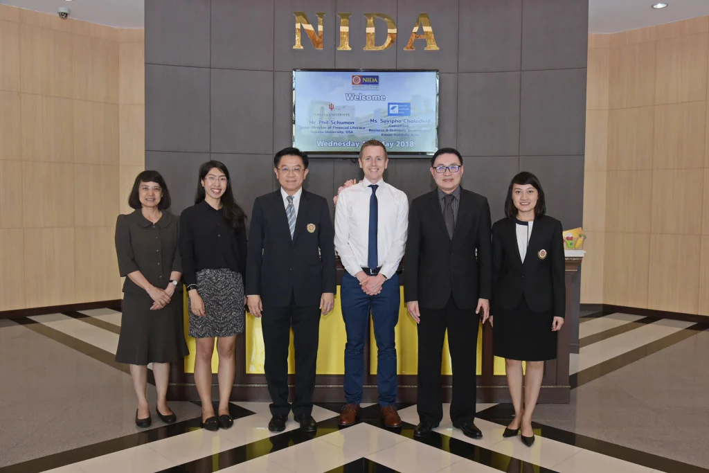 610516 04 Indiana University และ Kenan Institute Asia เยือนสถาบัน