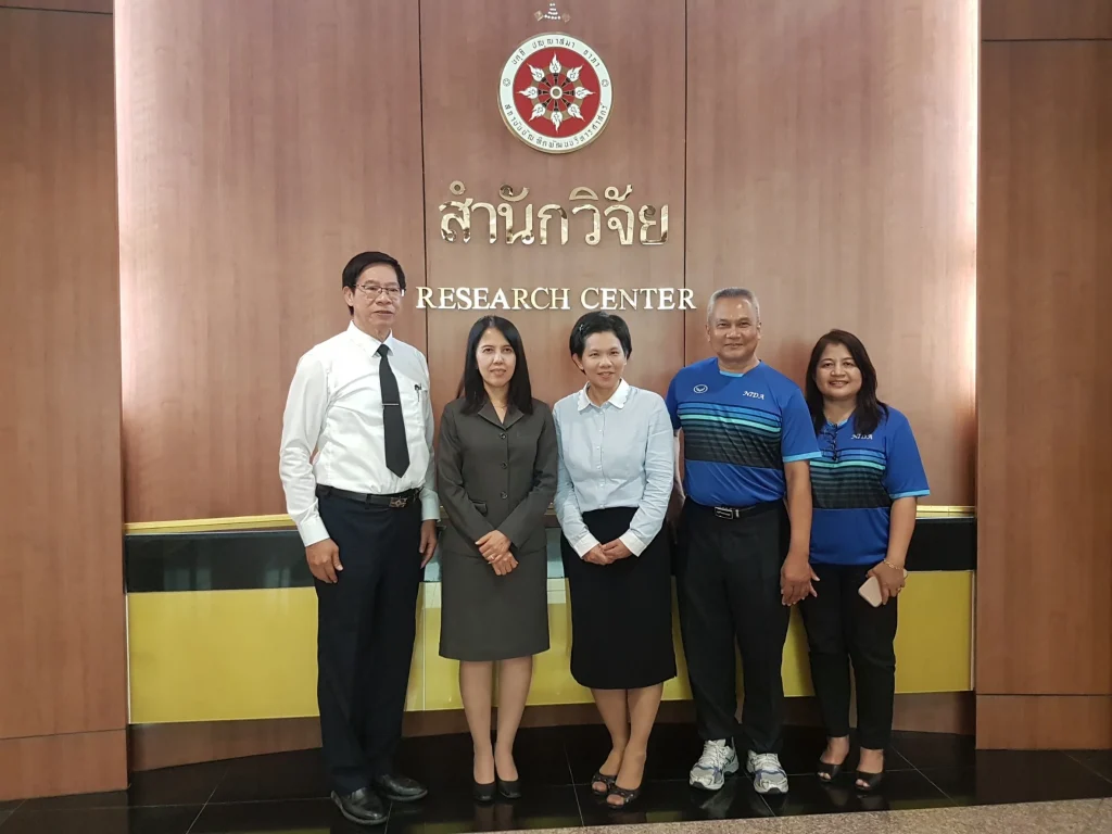 สถาบันวิจัยและนวัตกรรม มหาวิทยาลัยวลัยลักษณ์ ศึกษาดูงานสำนักวิจัย