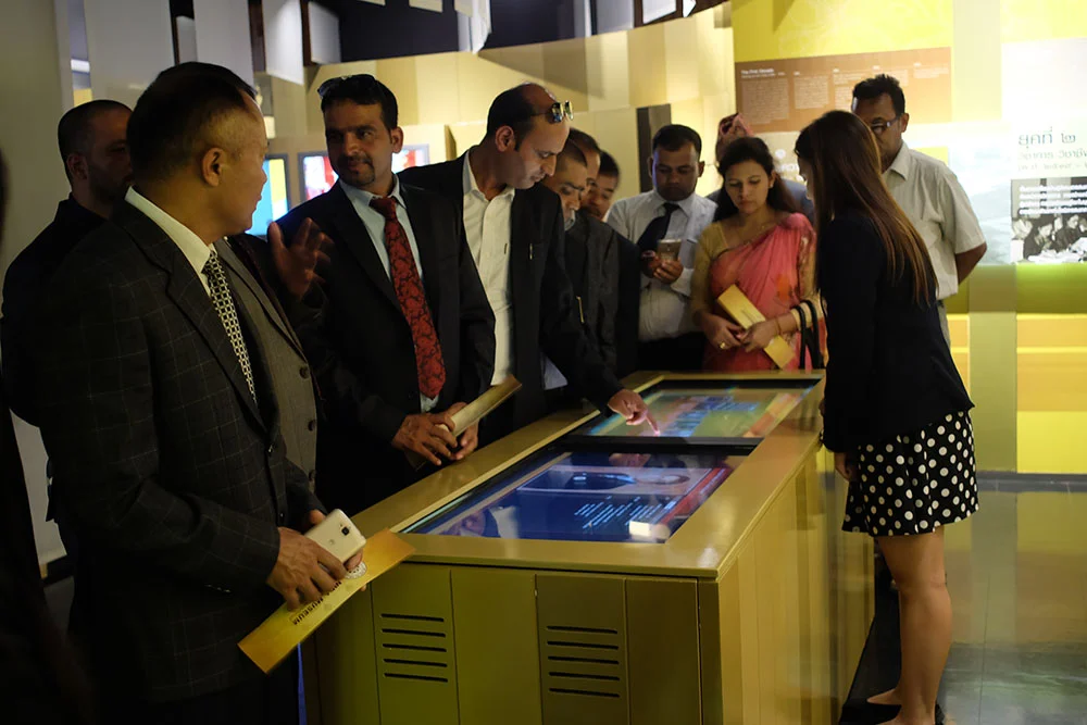 610905 01 คณาจารย์ และนักศึกษาจาก Tribhuvan University ประเทศเนปาล เยือนสถาบัน