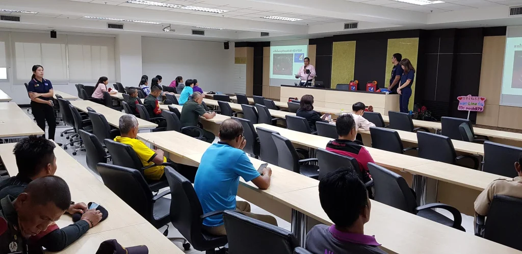 610918 03 1 การอบรมใช้งานเครื่องกระตุกหัวใจด้วยไฟฟ้าชนิดอัตโนมัติ AED