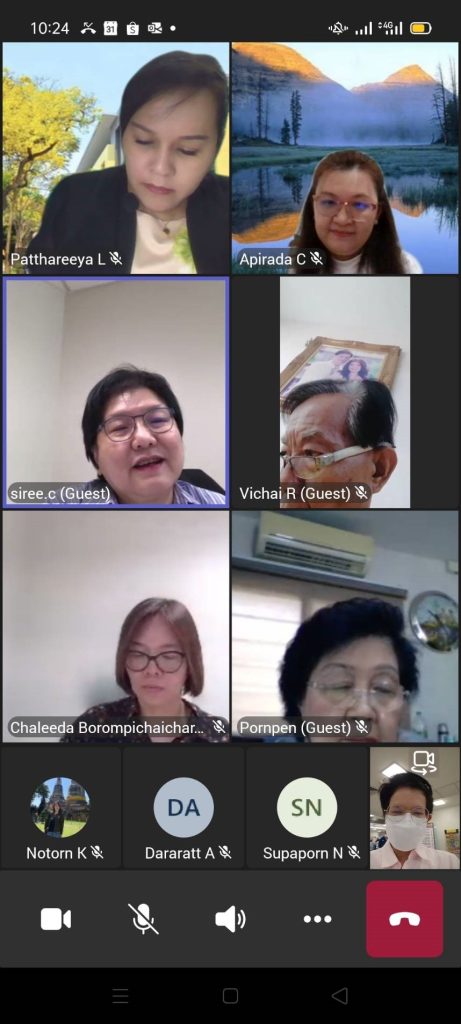 งานประชุมหารือแนวทางการดำเนินงานวิจัยร่วมกับ บพข.