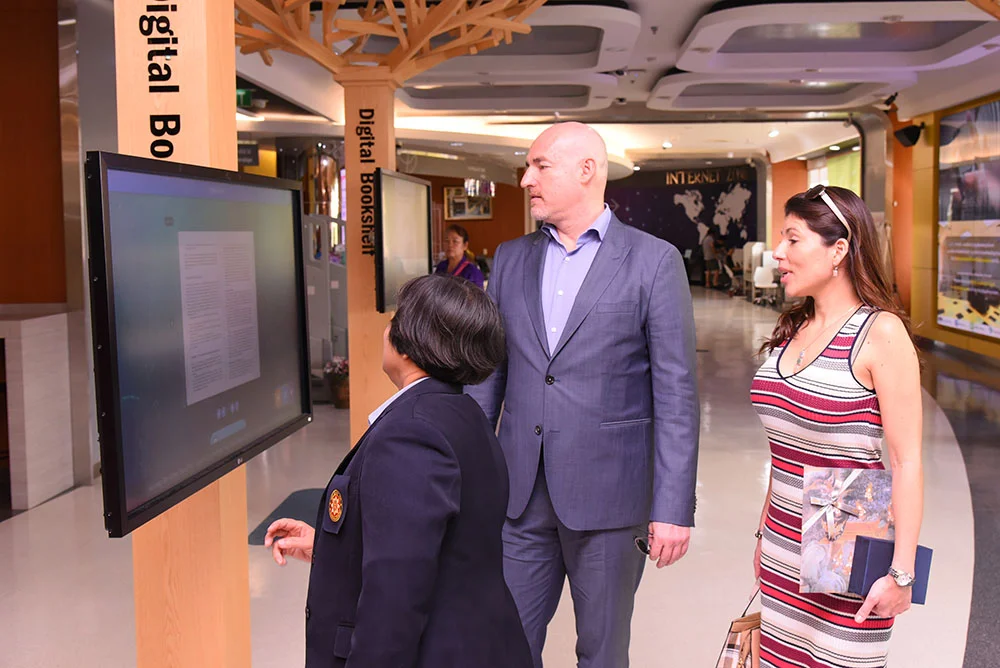 620225 06 Nebrija University ราชอาณาจักรสเปน เยือนสถาบัน