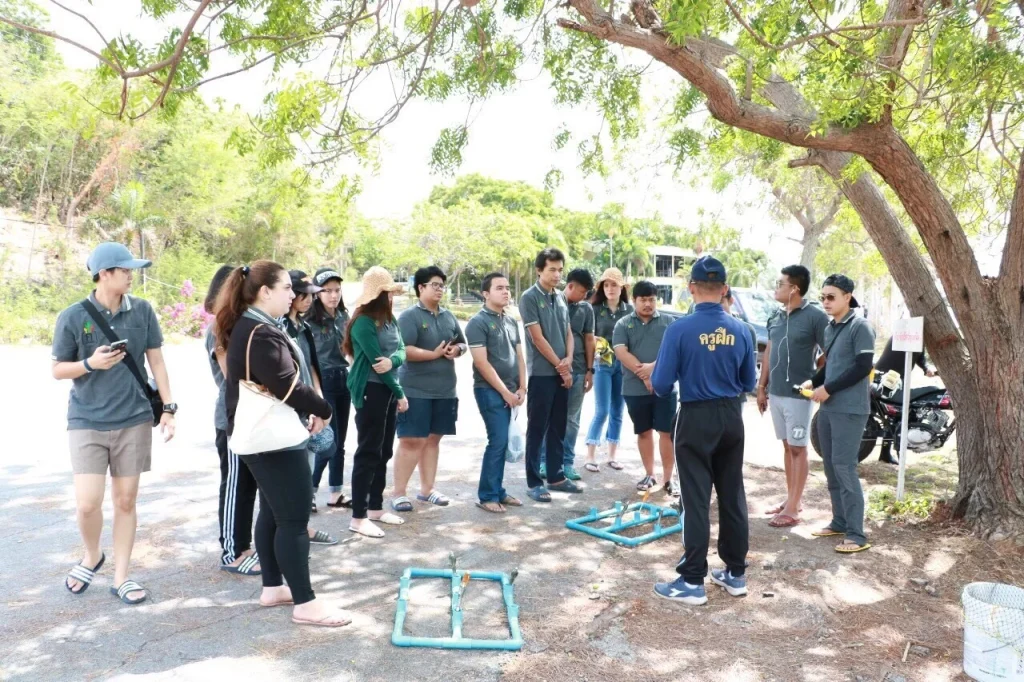 นักศึกษา รศ.นิด้า ร่วมกิจกรรม ฅนธรรมดี