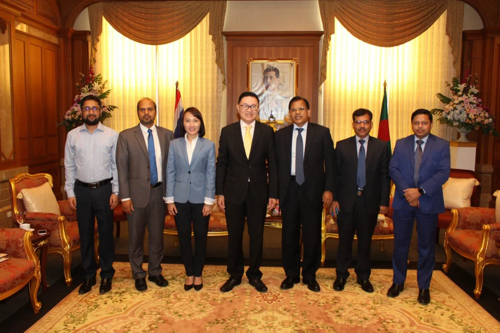 สถานเอกอัครราชทูต สาธารณรัฐประชาชนบังคลาเทศประจำประเทศไทย เยือนสถาบัน