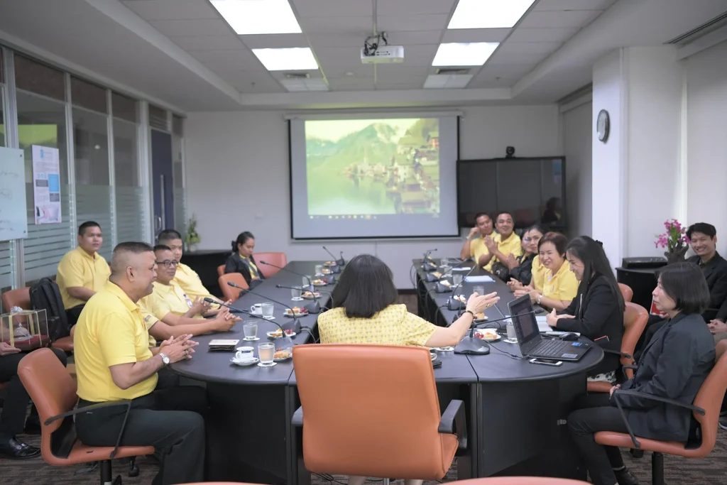 ICT ต้อนรับคณะผู้บริหารและข้าราชการตำรวจ