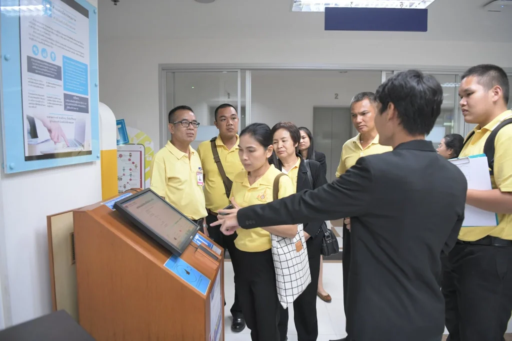 ICT ต้อนรับคณะผู้บริหารและข้าราชการตำรวจ