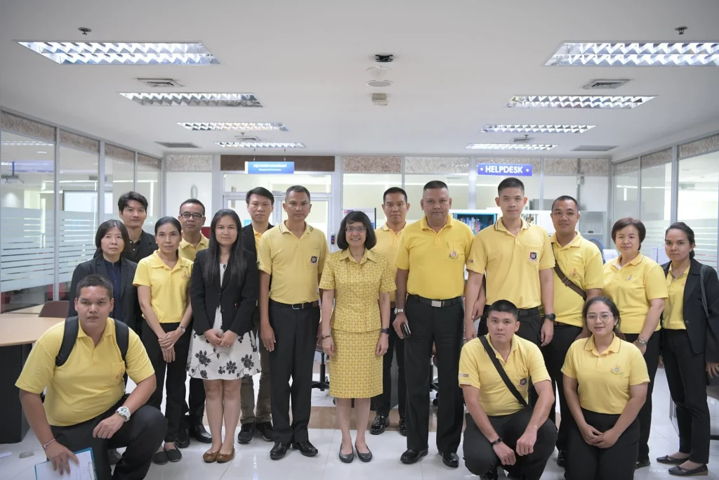 ICT ต้อนรับคณะผู้บริหารและข้าราชการตำรวจ