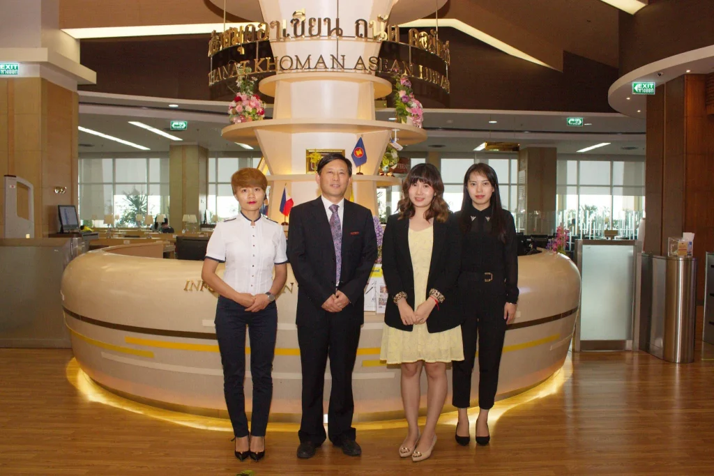 Mingde College of Guizhou University เยือนสถาบัน