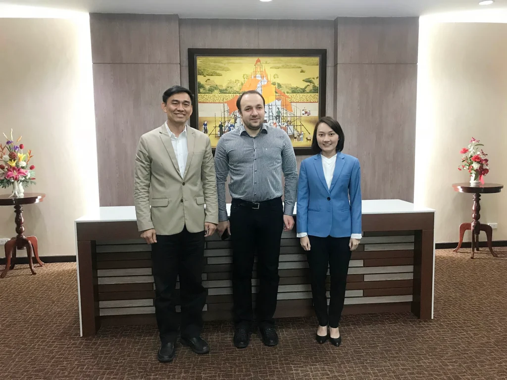 Dr.David Tereladze จาก RANEPA เยือนสถาบัน