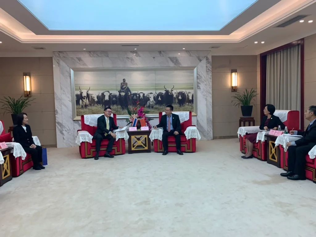 NIDA เยือน มหาวิทยาลัยเฉิงตู สาธารณรัฐประชาชนจีน