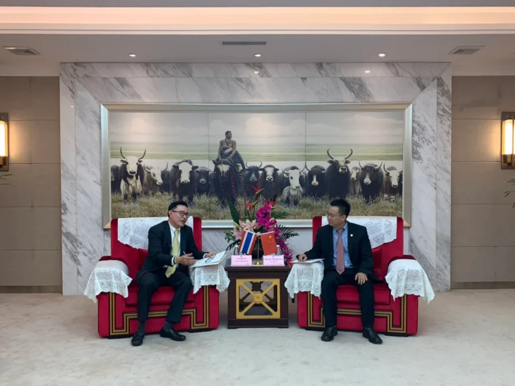 NIDA เยือน มหาวิทยาลัยเฉิงตู สาธารณรัฐประชาชนจีน