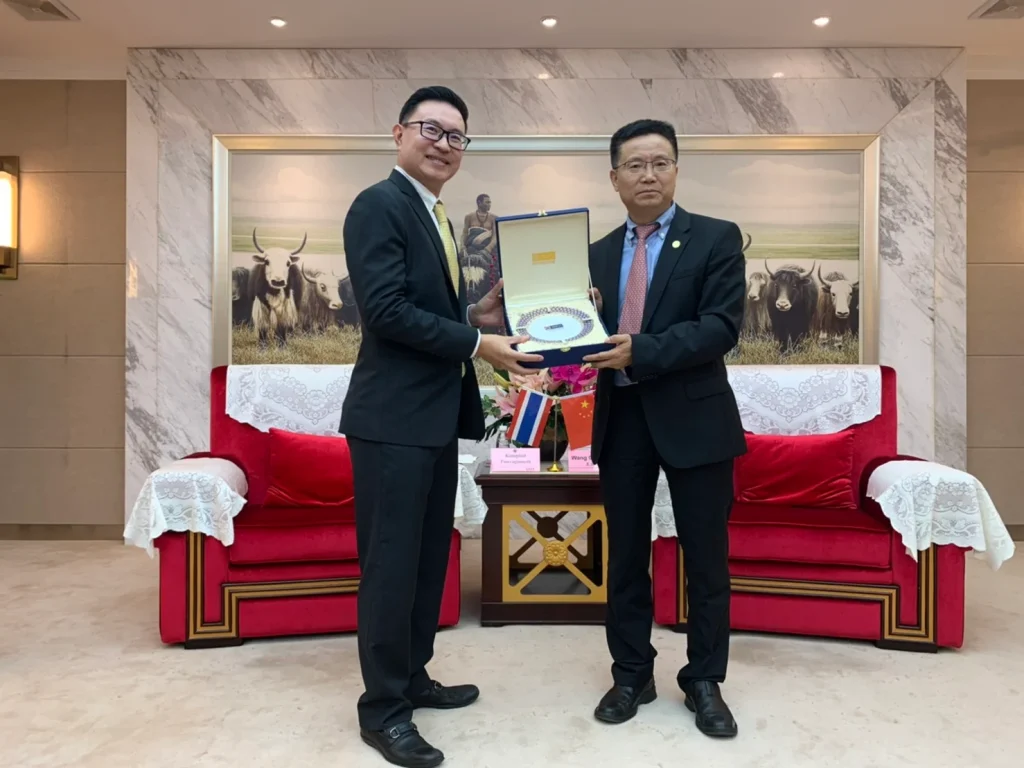 NIDA เยือน มหาวิทยาลัยเฉิงตู สาธารณรัฐประชาชนจีน