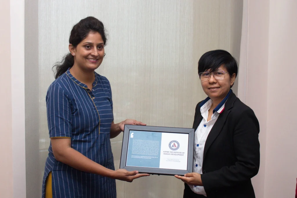 Aspire – The Institute of Human Development เยือนสถาบัน