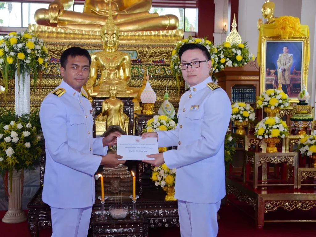 พิธีถวายผ้าพระกฐินพระราชทาน ประจำปี 2562