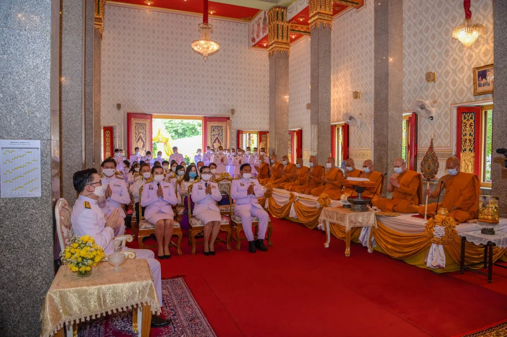 631030 09 พิธีถวายผ้าพระกฐินพระราชทาน ประจำปี 2563