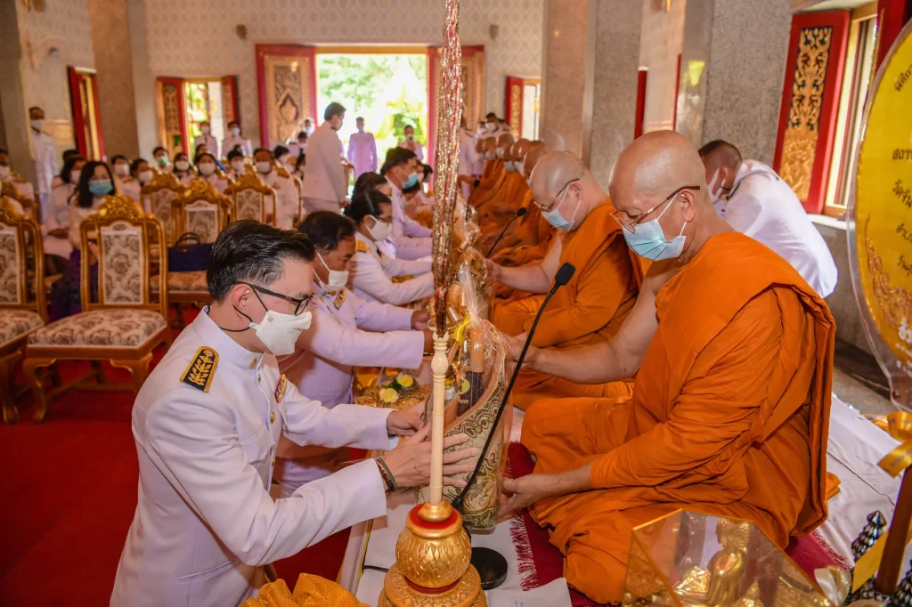 พิธีถวายผ้าพระกฐินพระราชทาน ประจำปี 2563