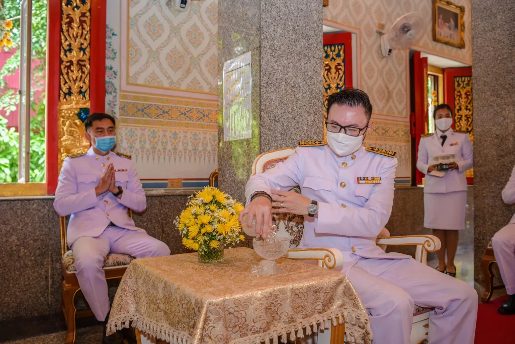 พิธีถวายผ้าพระกฐินพระราชทาน ประจำปี 2563