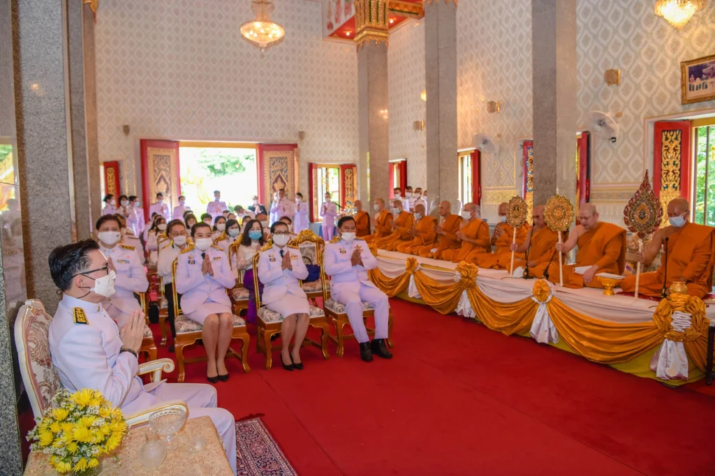 พิธีถวายผ้าพระกฐินพระราชทาน ประจำปี 2563